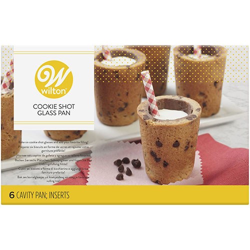 Wilton - Cookie Shot Glas Kuchen-Backform 