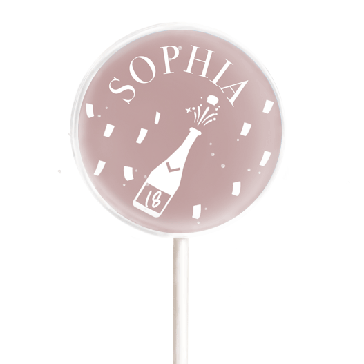 MotivLolli "Champagnerflasche"