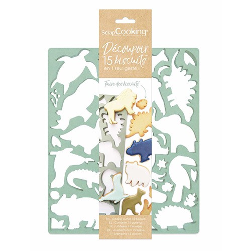Scrapcooking Multi-Ausstechform - Tiere