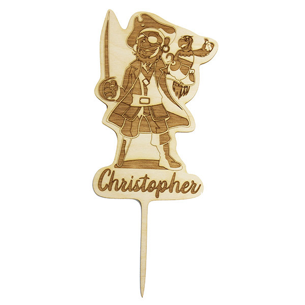 CakeTopper - Pirate individual