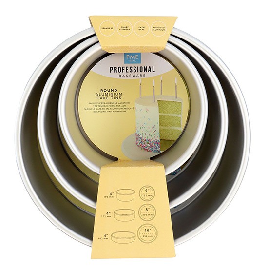 PME Extra tiefe runde Kuchenform SET