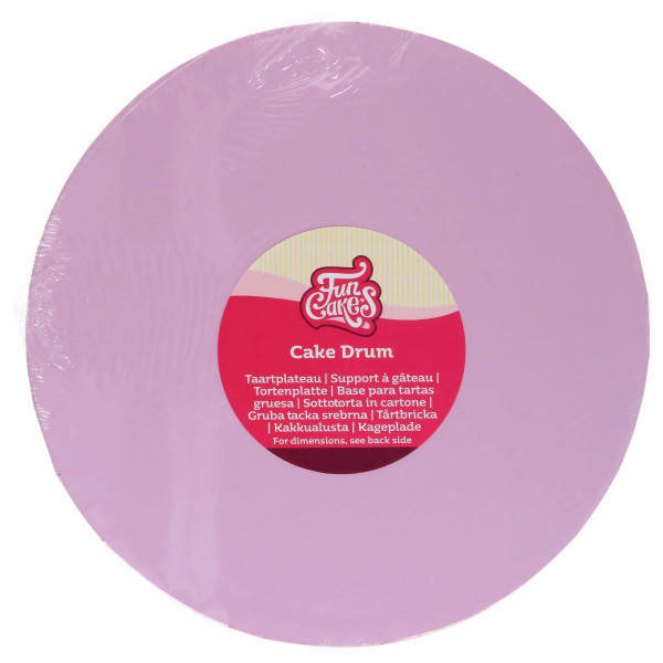 Cake Drum - Tortenplatte - Rund 30,5 cm Pastel Purple