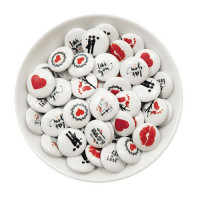 Motif chocolate lenses - Love Motif chocolate lenses - Love