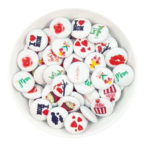 Motif chocolate lenses - Mothers Day