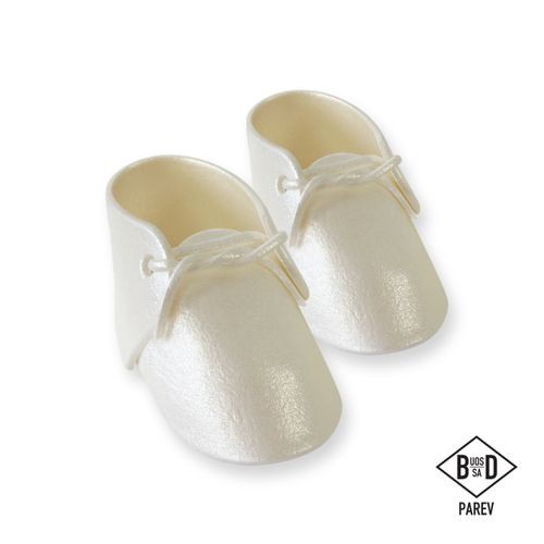 Essbarer CakeTopper Babyschuhe Pearl