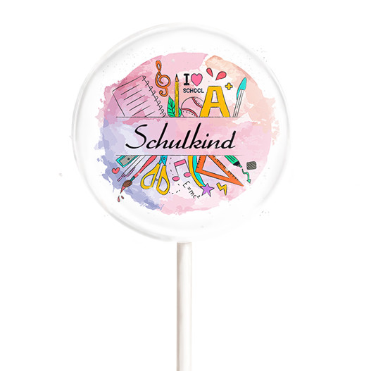 MotivLolli "Schulkind" Rosa