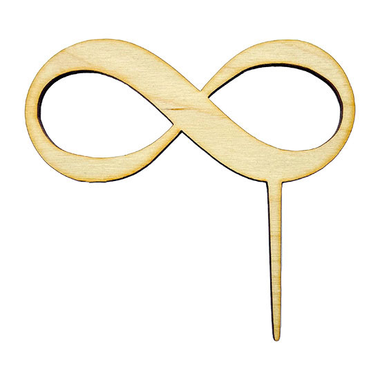 CakeTopper - Unendlichkeit Infinity