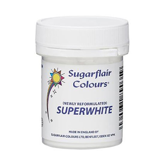 Sugarflair Superweiß Icing Whitener 20g - ohne E171