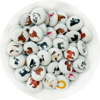 Motif chocolate lenses - Horse Motif chocolate lenses - Horse