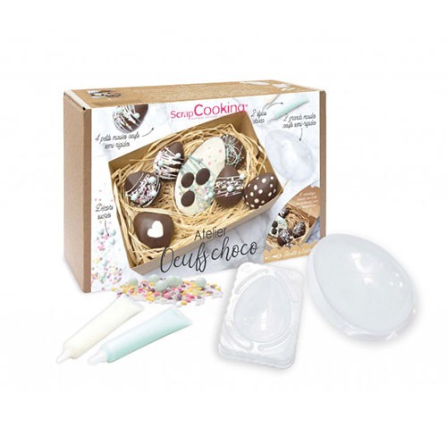 ScrapCooking Schokoladenei Workshop Set - 10tlg