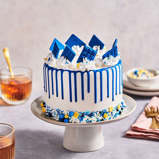 FunCakes Schoko Drip - Königsblau - 180g