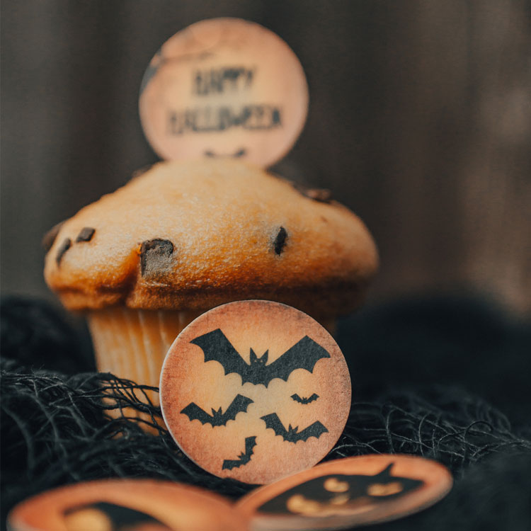 Halloween-Oblaten