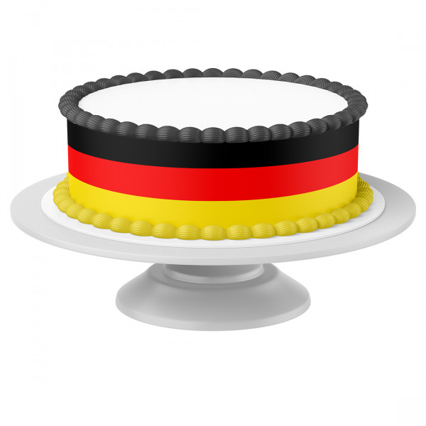 Tortenband-Deutschland-Flagge-essbar-4-Stück-á-24cmx5cm