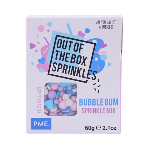 PME Out of the Box Sprinkles - Bubble Gum