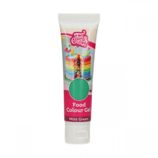 FunCakes Edible FunColours Gel Mint Green 30g