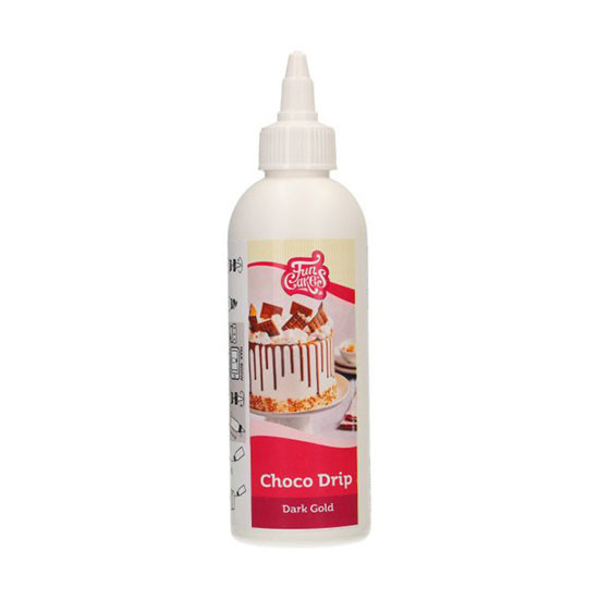 FunCakes Schoko Drip - Dark Gold - 180g