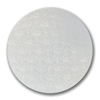 Cake Board silver - round - 10cm - 4mm thick Cake Board silver - round - 10cm - 4mm thick