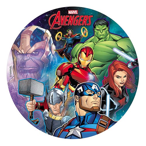 Tortenaufleger - Disney Marvel Avengers