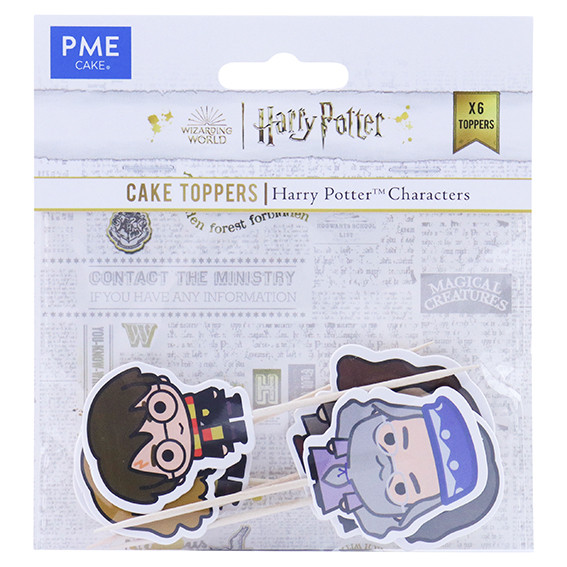 Harry Potter Paper CakeTopper - Characters
