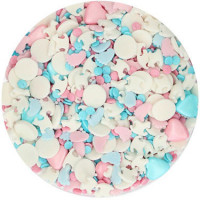 FunCakes Sprinkle Medley - Gender Reveal - 65g FunCakes Sprinkle Medley - Gender Reveal - 65g
