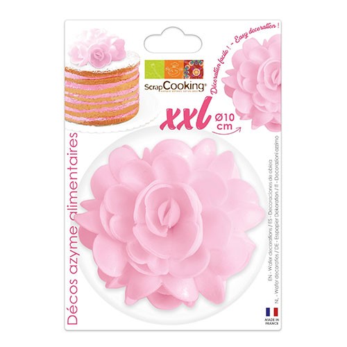 Scrapcooking - Oblaten Dekoration - XXL Rose 