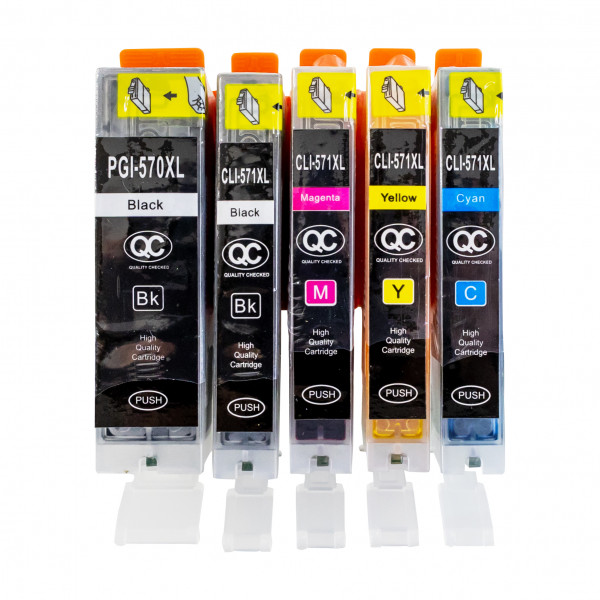 Canon Lebensmittelpatronen Set CLI-571-CMYK / PGI-570B