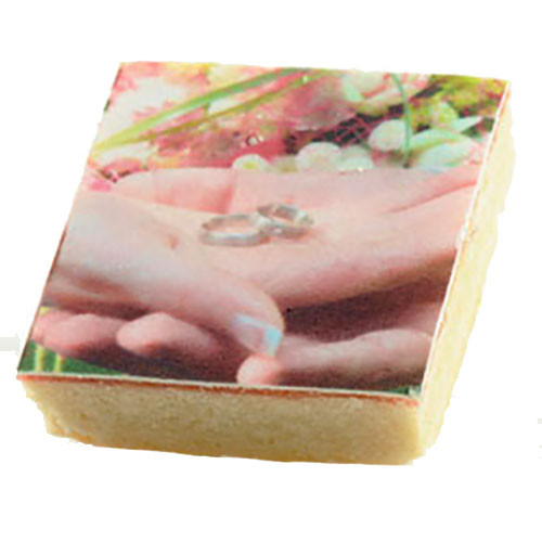 Individual Weddingcookies Square