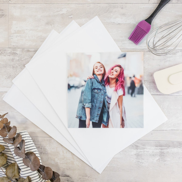 Picture Cake Topper Square 6cm x 6cm