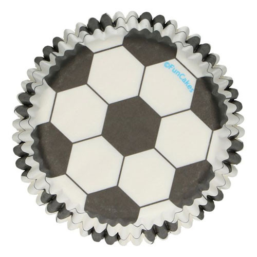 FunCakes baking cups football