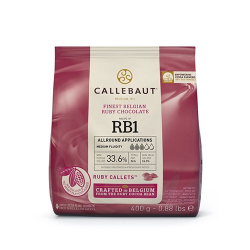 Callebaut Schokoladen Callets - Ruby - 400g