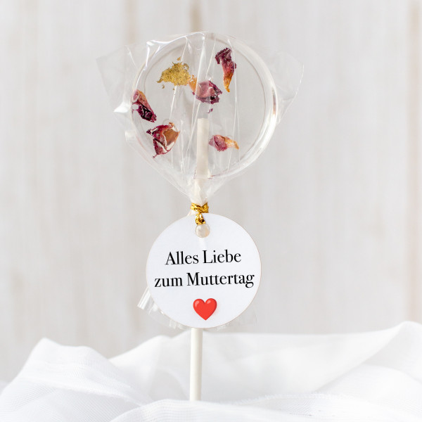 Blütenlolli "Muttertag" mit verschiedenen Blüten