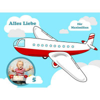Tortenbild Flugzeug Rechteckig Tortenbild Flugzeug Rechteckig