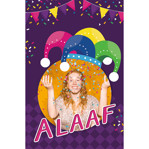 Cake Picture Carnival Fool's Hat Rectangular