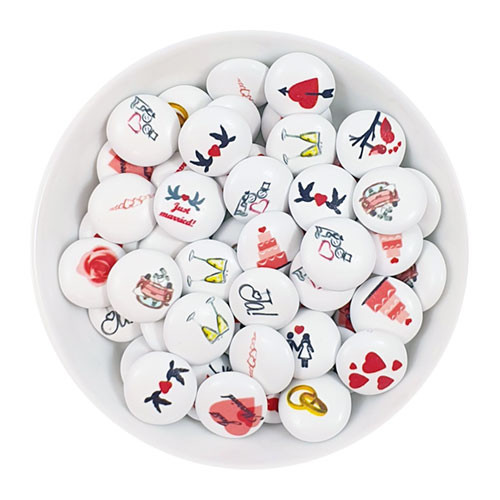 Motif chocolate lenses - Wedding