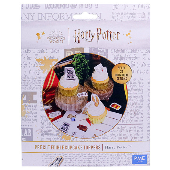 Harry Potter CupCake Topper aus Zuckerpapier - Harry