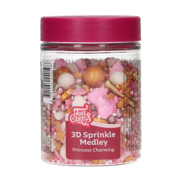 Streusel-Mix für Geburtstagstorten - Princess Charming