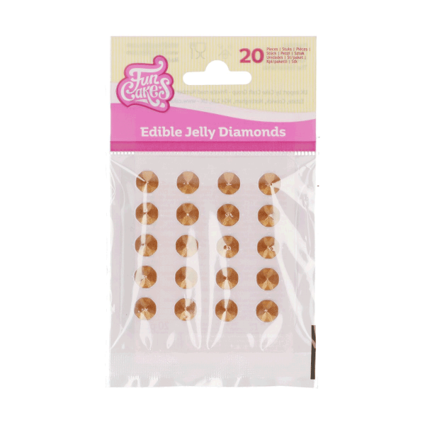 Jelly Diamonds - Gold