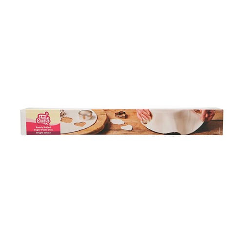 FunCakes Ready Rolled Fondant Disc White - Bright White -