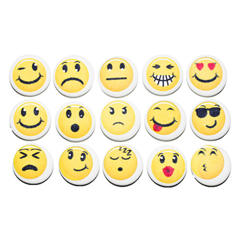 Motif chocolate lenses - Smiley