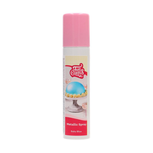 FunCakes Metallic Spray Baby Blue