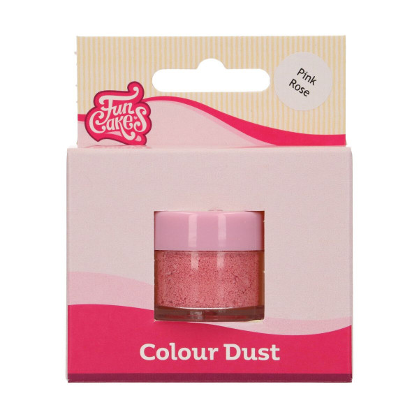 FunCakes Colour Dust Pink Rose 2.5g