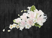 Sugar Flower Bouquet Frangipani Pink Sugar Flower Bouquet Frangipani Pink