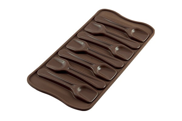 Silikomart 3D Silikonform Schokoladen Löffel