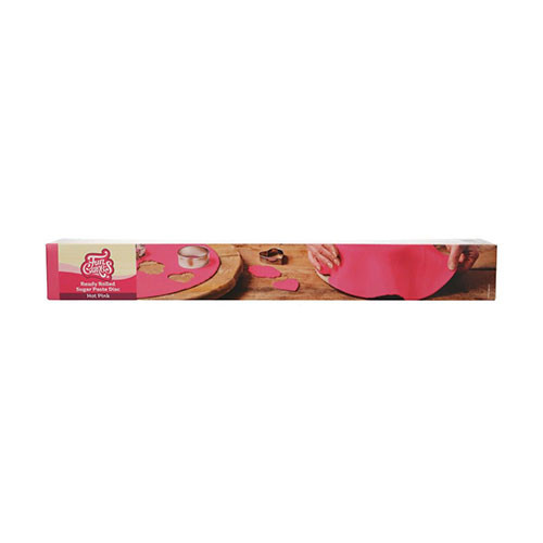 FunCakes Ready Rolled Fondant Disc - Hot Pink