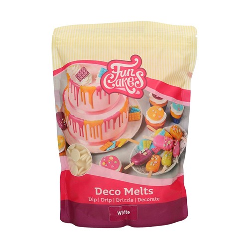 FunCakes Deco Melts -Weiß- 1KG