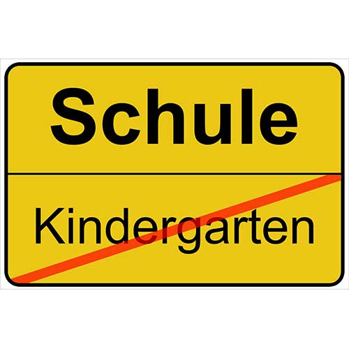Picture Cake Topper school enrolment motif 9 Rectangular