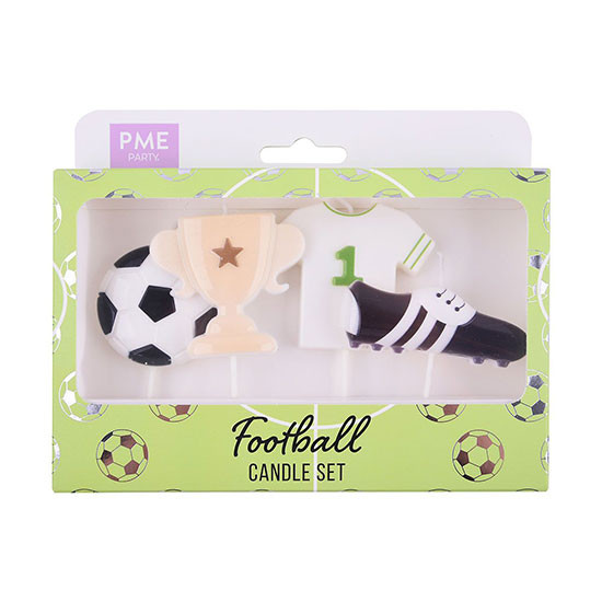 Candle set Football
