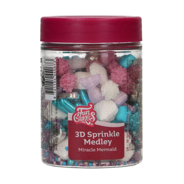Streusel-Mix für Geburtstagstorten - Miracle Mermaid