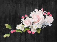 Sugar Flower Bouquet Rose Pink Sugar Flower Bouquet Rose Pink