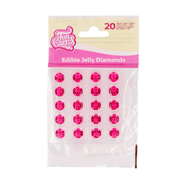 Jelly Diamanten - Pink